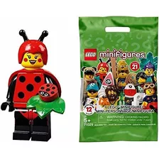 Minifiguras Colecionáveis Lego 71029 Série 21 - Ladybug Girl Quantidade De Peças 1