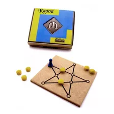 Mini Jogo De Tabuleiro Educativo Madeira Kaooa Mitra