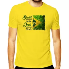 4 Camisa Camiseta Brasil Acima De Tudo 7 De Setembro Desfile