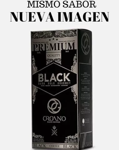 Café Negro (puro) Con Ganoderma Orgánico Organo Gold