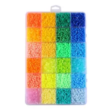 24 Cores Fuse Beads Hama Beads Diy Kit Jogo De Quebra-cabeça