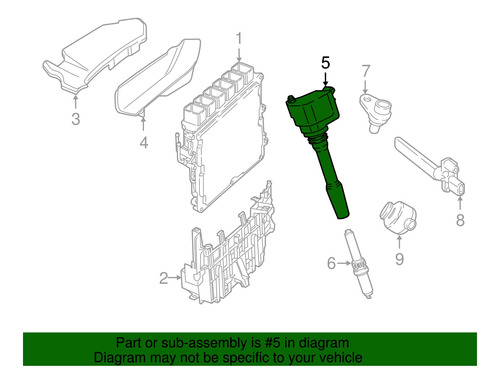 Bobina De Encendido Bmw 318i 2015 A 2018 1    2138643360 Foto 5