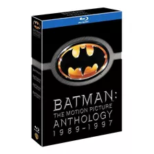 Batman The Motion Picture Anthology 1989-1997 Bluray Box Set