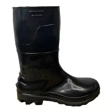 Bota Pvc Impermeável C/médio Preta S/forro Kadesh Ca 42149