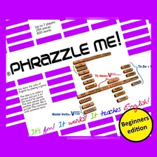 Phrazzle Me: Juego De Mesa Didactico De Ingles