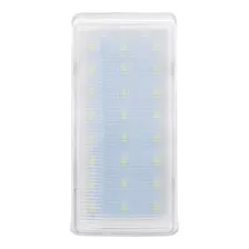 Luminária De Emergência Segurimax 25113 Led 110v/220v Branca Cor Branco