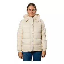 Campera Mujer Puffer Abrigo Importada Capucha C.art 4385