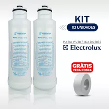 Kit 02 Refil Filtro Electrolux Purificador Água Pe11b Pe11x Cor Pa21g Pa31g Pa26g Original Hf