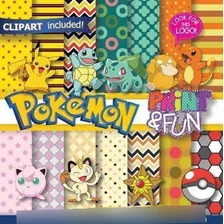 Kit Imprimible Clipart Pokemon Png 