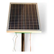 Kit Solar Cerca Elétrica Rural Safrashock Ultra 10,0j