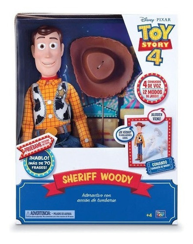 Toy Story Woody Sheriff Animatronico / Interactivo 65 Frases