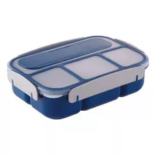 Topper Lunch Box Fiambrera Con Divisiones Lonchera Cubierto