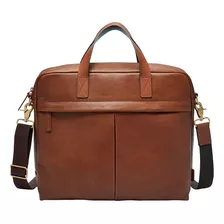 Maletín Hombre Fossil Buckner Workbag Mbg9378222 Color Marrón