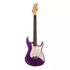 Guitarra Eléctrica Tagima Tw Series Tg-520 De Tilo Metallic Purple Metalizado Con Diapasón De Madera Técnica