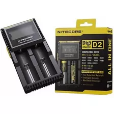 Carregador De Pilhas Nitecore D2 - 110v/220v(bivolt) Entrada