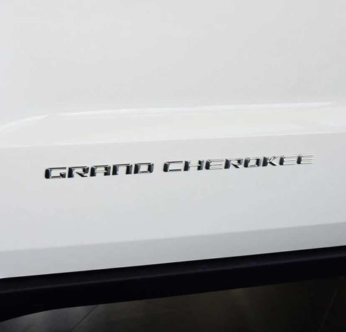 Emblema Grand Cherokee Jeep Lateral Cromado 1 Unidad Foto 3
