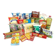 Cesta Básica De Alimentos Ideal Para Doação 23 Itens