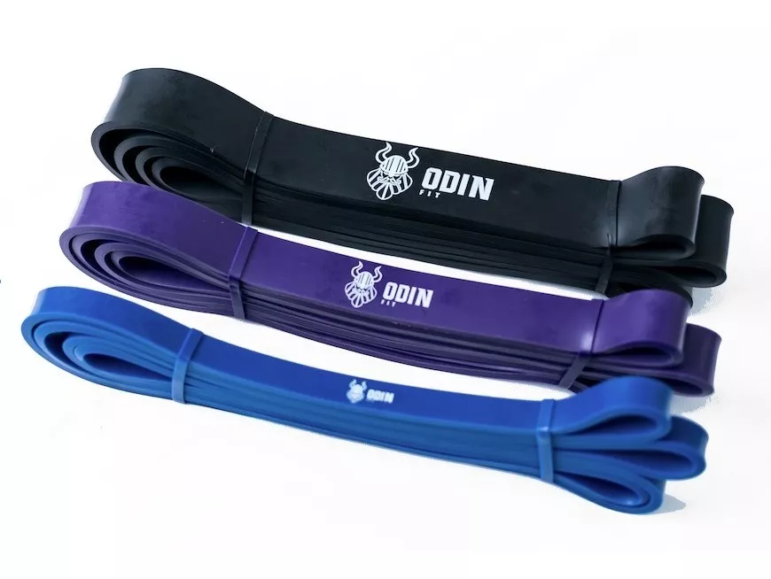 Kit Super Band 3 Intensidades Odin Fit Elasticos Power