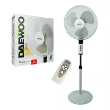 Ventilador De Pie Daewoo 45w 3 Vel Cool Control Remoto
