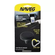 Suporte Magnetico Veicular Para Celular Naveg Nva-720