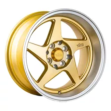 Llantas 15x8 4x100 4x114.3 Et0 Ams Gold 1683 (set 4 Llantas)