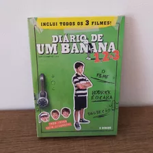 Box Dvd Diário De Um Banana A Trilogia ( 3 Discos ) Lacrado