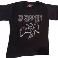 Remeras Niños Led Zeppelin Vs Modelos Rockería Que Sea Rock 