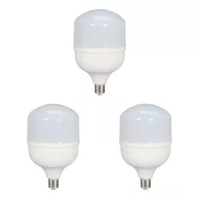 Combo Galponera 70w Luz Fria 6000lm 220º E40 Por 3 Unidades 