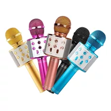 Microfone Karaoke Sem Fio Muda Voz Bluetooth Youtuber Som