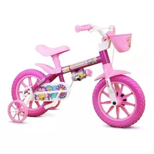 Bicicleta Infantil Nathor Flower Aro 12 Freio Tambor