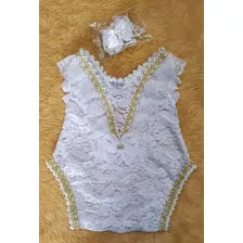 Roupa Renda Ensaio Fotográfico New E Acompanhamento Branco 