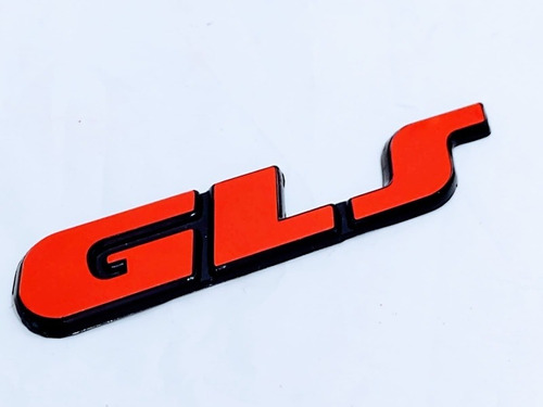 Emblema Gls Volkswagen Jetta Golf A3 Rojo Foto 2