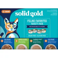 Solid Gold Paquete Variado De Alimentos Humedos Para Gatos,