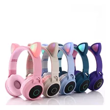 Auriculares Bluetooth Con Oreja De Gato