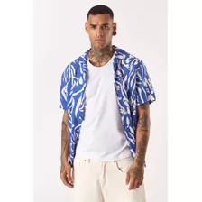 Camisa Mc Okesay Azul Tascani