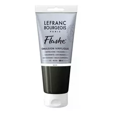 Tinta Acrílica Flash Lefranc S1 265 Black 80ml