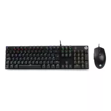 Kit Teclado + Mouse Usb Gaming Gm300 Preto Hp