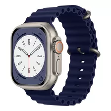 Pulsera De Silicona Ocean Strap For Iwatch Ultra