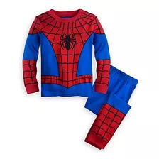 Spider-man Boy Pijama Juego De Rol 1-7a Traje Para Niño
