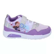 Zapatilla Original Frozen Anna Con Luces