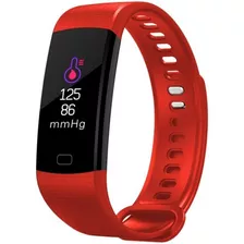 Relógio Pulseira Inteligente Targa Smartband 4 Vermelho