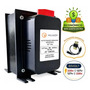 Auto Transformador 1500va 110v P/ 220v 220v P/ 110v Conversor Energia max amper Preto