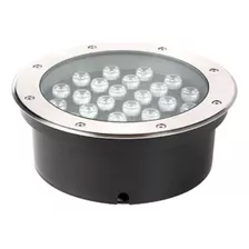 Lampara Reflector Led 24w Para Piso Empotrable Exterior 2año