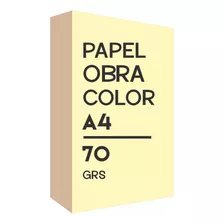 Resma A4 Color 70grs 500 Hojas Cuots