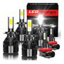 Kit De Faros Led 20000lm 80w H7 Luz Baja Para Renault