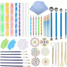 Kit De Herramientas De Pintura Mandala Dot De Paquetes...