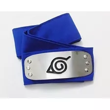 Bandana Faixa Naruto Vila Da Folha Faixa Azul Sasuke Cosplay