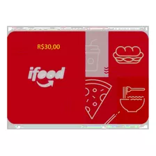 Gift Card Ifood R$30 Cartão Digital - Envio Imediato Chat