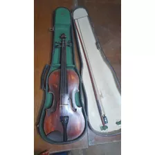Violín Antonius Stradivarius Con Estuche Antiguo Aleman