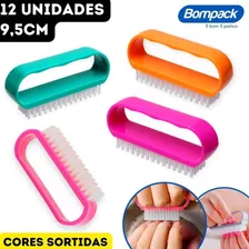 12un Escova Uso Geral Limpeza Unha Pequena 9,5cm Bompack